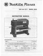 Preview for 1 page of Makita 2012 Instruction Manual