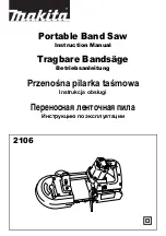 Makita 2106 Instruction Manual предпросмотр