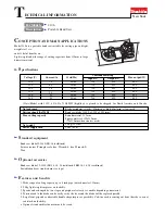 Preview for 1 page of Makita 2106 Technical Information