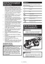 Preview for 19 page of Makita 2107F 2107FZ Instruction Manual