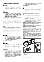 Предварительный просмотр 25 страницы Makita 2107FK Instruction Manual