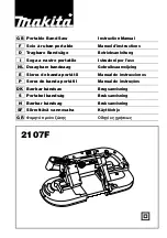 Preview for 1 page of Makita 2107FXK Instruction Manual