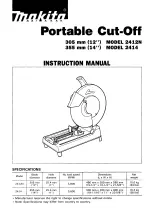 Makita 2412N Instruction Manual preview