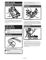 Preview for 4 page of Makita 2414DB Instruction Manual
