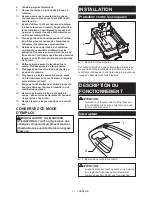 Preview for 11 page of Makita 2414DB Instruction Manual