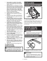 Preview for 19 page of Makita 2414DB Instruction Manual