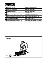 Предварительный просмотр 1 страницы Makita 2414EN Instruction Manual