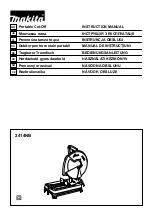 Preview for 1 page of Makita 2414NB Manual