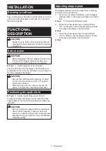 Preview for 7 page of Makita 2416S Instruction Manual