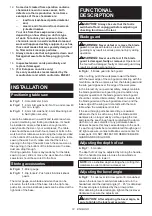 Preview for 12 page of Makita 2704N Instruction Manual