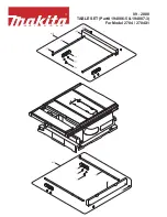 Makita 2704X1 Parts Manual предпросмотр