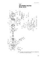 Предварительный просмотр 21 страницы Makita 3612C Instruction Manual