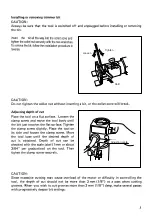 Предварительный просмотр 5 страницы Makita 3701 Instruction Manual