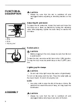 Preview for 6 page of Makita 3707F Instruction Manual