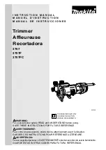 Makita 3707FC Instruction Manual preview