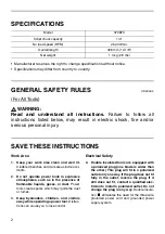 Preview for 2 page of Makita 3708FC Instruction Manual