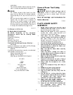 Предварительный просмотр 6 страницы Makita 3901 Instruction Manual