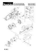 Makita 4013D Parts List предпросмотр