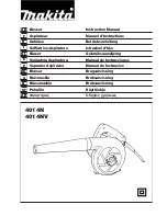 Preview for 1 page of Makita 4014N Instruction Manual
