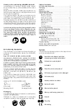 Preview for 2 page of Makita 4050, 4850, 5550, 6350 Instruction Manual