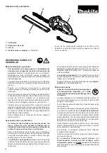 Предварительный просмотр 24 страницы Makita 4050, 4850, 5550, 6350 Instruction Manual