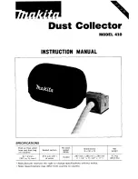 Makita 410 Instruction Manual preview