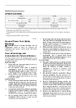 Preview for 2 page of Makita 4100NS Instruction Manual