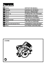 Preview for 1 page of Makita 4101RH Instruction Manual