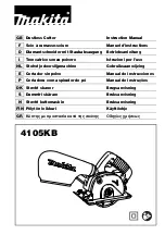 Makita 4105KB Instruction Manual preview