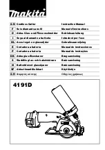 Preview for 1 page of Makita 4191DWF Instruction Manual