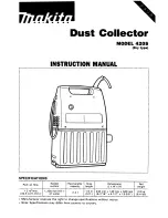 Makita 420S Instruction Manual preview