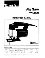 Preview for 1 page of Makita 4301BV Instruction Manual