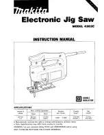 Preview for 1 page of Makita 4303C Instruction Manual