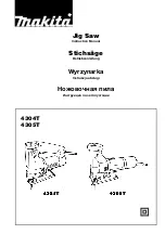 Makita 4304T Instruction Manual предпросмотр