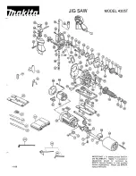 Предварительный просмотр 1 страницы Makita 4305T Parts List