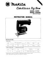 Preview for 1 page of Makita 4307D Instruction Manual