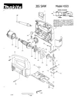 Preview for 1 page of Makita 4323 Parts Manual