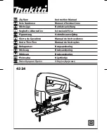 Preview for 1 page of Makita 4324 Instruction Manual