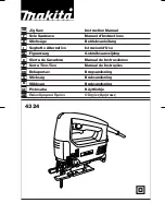 Предварительный просмотр 1 страницы Makita 4324 Instruction Manual