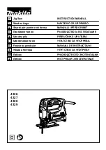 Preview for 1 page of Makita 4326 Instruction Manual