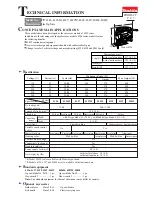 Preview for 1 page of Makita 4326 Technical Information