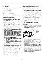 Preview for 4 page of Makita 4334 Instruction Manual