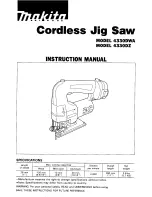 Preview for 1 page of Makita 433ODWA Instruction Manual