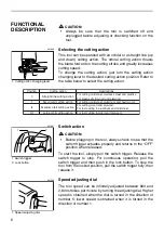 Предварительный просмотр 6 страницы Makita 4340FCT Instruction Manual