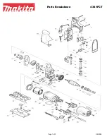 Preview for 1 page of Makita 4341FCT Parts Breakdown
