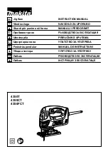 Предварительный просмотр 1 страницы Makita 4350CT Instruction Manual