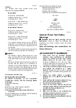 Предварительный просмотр 5 страницы Makita 4350CT Instruction Manual
