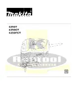 Предварительный просмотр 1 страницы Makita 4350T Manual