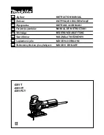 Makita 4351CT Instruction Manual preview