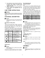 Preview for 6 page of Makita 4351CT Instruction Manual